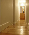 Oak Flooring with Curved Skirting